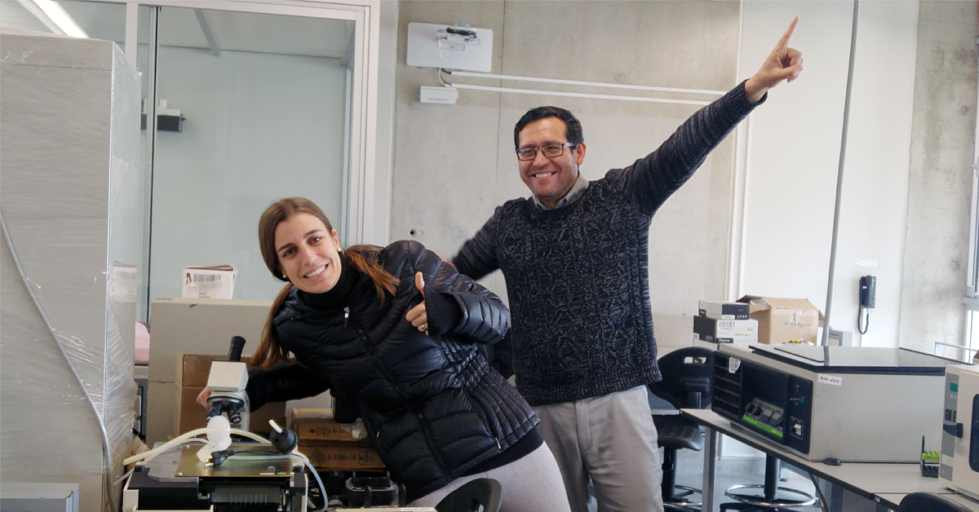 Peru's first bioengineering department members