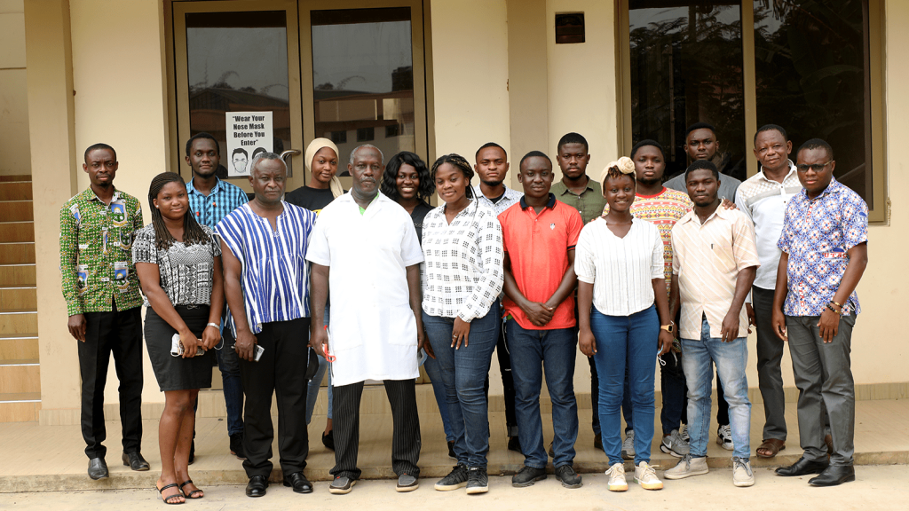 Staff and teaching assistants at the Department of Minerals Engineering