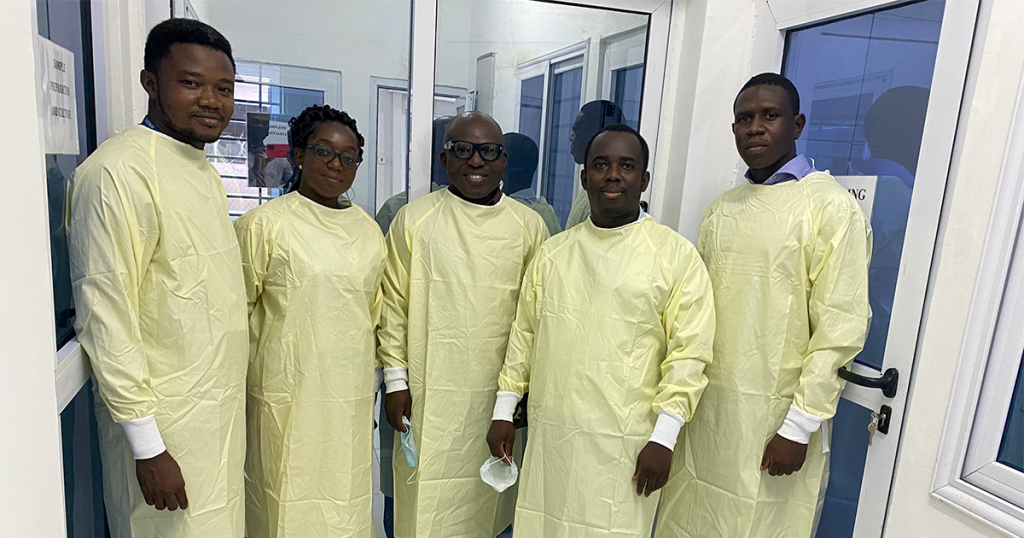 Basic and Applied Biology faculty in the Infectious Disease Research Lab