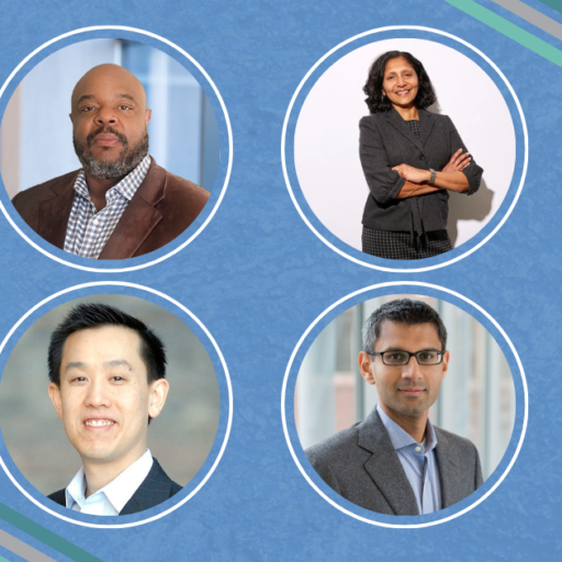 Header image featuring the headshots of Dr. Chad Jackson, Dr. Kala Subramanian, Dr. Vishal Patel, and Alan Lee (clockwise from top left)