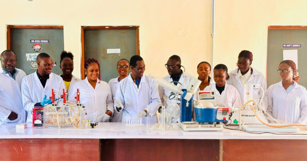 Students and faculty at Delta State University in Nigeria